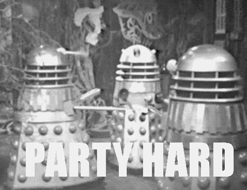 Dalek party celebration